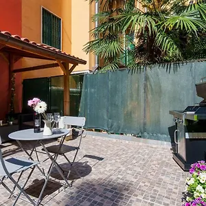Nye Milan-mico-fiera Life-de Montel Terme-san Siro-ippodromo-allianz Cloud-cozy Flat With Big Terrace Barbecue Appartamento